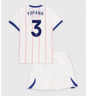 Chelsea Wesley Fofana #3 Tredjetrøje Børn 2026-27 Kortærmet (+ Korte bukser)
